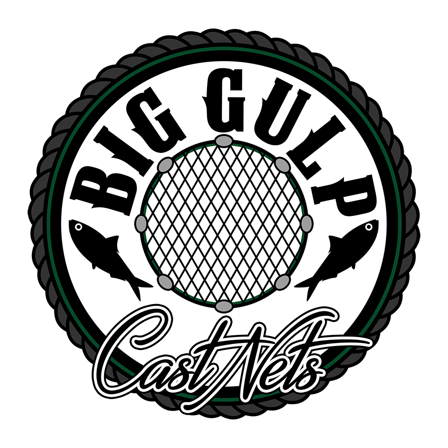 BIG GULP 12-FT 1/4 Cast Net Bait Fishing 